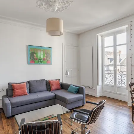 Le Saint-clement - Quartier Historique- Spacieux 2 Rue Du Marechal Joffre Appartement Nantes
